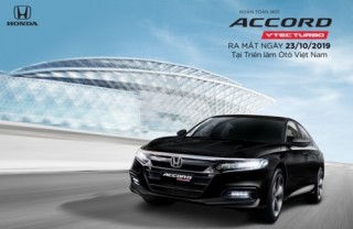 Honda Việt Nam giới thiệu mẫu xe Accord mới trước giờ 