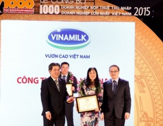 Vinamilk đứng đầu Top 10 DN tư nhân lớn nhất Việt Nam năm 2015