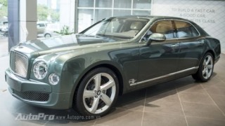 Cận cảnh Bentley Mulsanne Speed nộp thuế 13 tỷ đồng tại Việt Nam