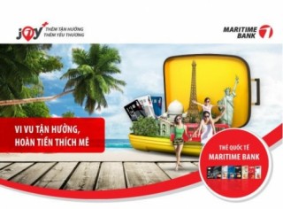 Ưu đãi lớn cho chủ thẻ Maritime Bank Visa