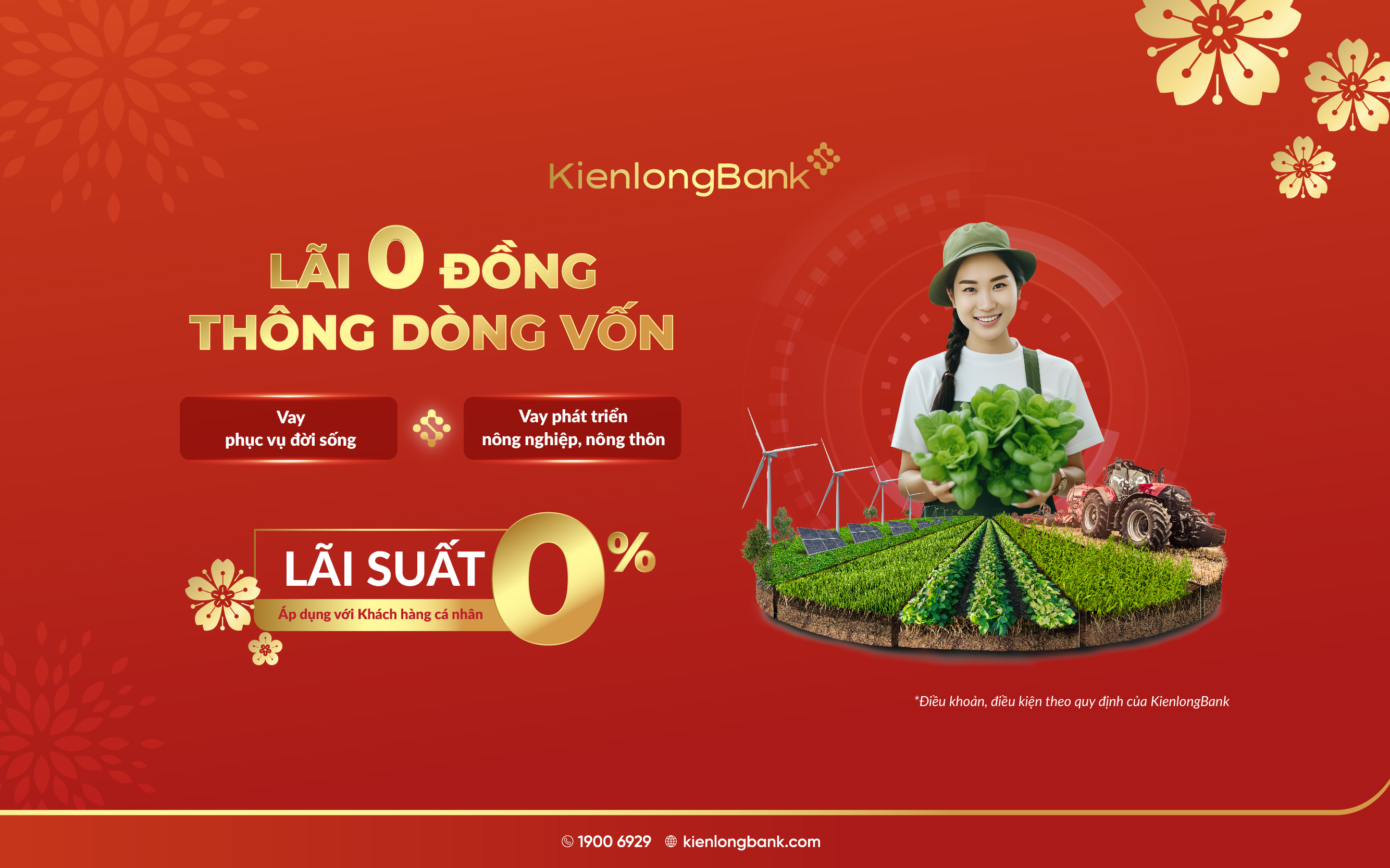 KienlongBank triển khai gói vay lãi suất 0%
