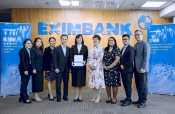 Eximbank nhận giải thưởng thanh toán quốc tế xuất sắc từ Citibank