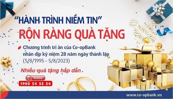 Co-opBank triển khai chương trình khuyến mại "Hành trình niềm tin"