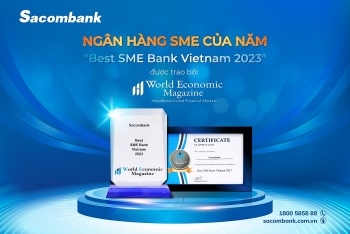 Sacombank là ngân hàng Việt Nam đầu tiên được World Economic Magazine vinh danh 