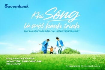 Hơn 17 tỷ đồng ưu đãi cho khách hàng tham gia bảo hiểm tại Sacombank