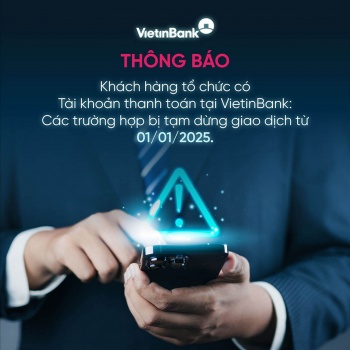 Các trường hợp bị tạm dừng giao dịch từ 01/01/2025 theo quy định của NHNN