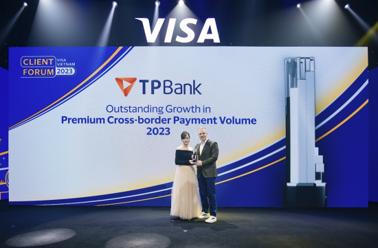 Tăng trưởng doanh số thẻ TPBank Visa gấp 3 lần mức bình quân thị trường
