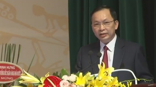 Phó Thống đốc Đào Minh Tú phát biểu tại Đại hội Công đoàn NHVN